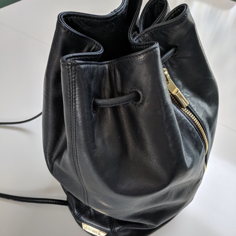 Elizabeth and James leather sling backpack